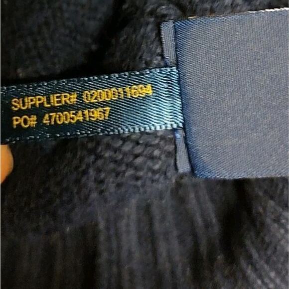 Men's Polo Ralph Lauren Pullover Crew Neck Sweater Navy Blue - Medium - Picture 5 of 5